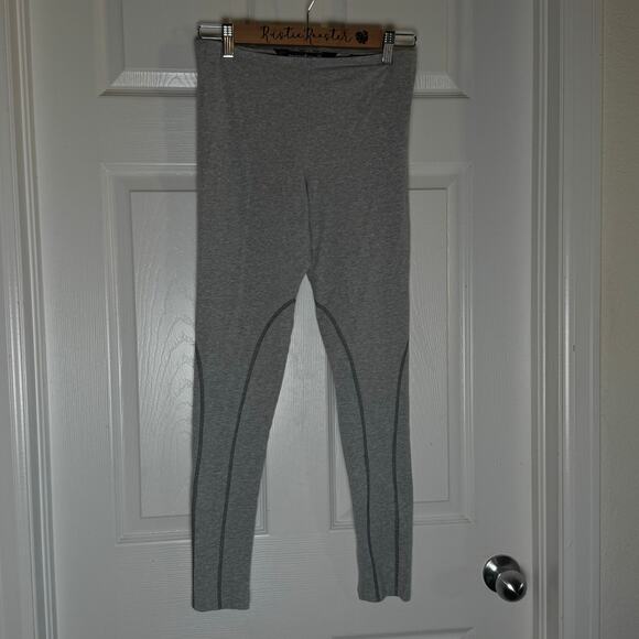 Norma Kamali Gray Fitness Leggings Yoga Casual Comfort Fit Small - Picture 14 of 14